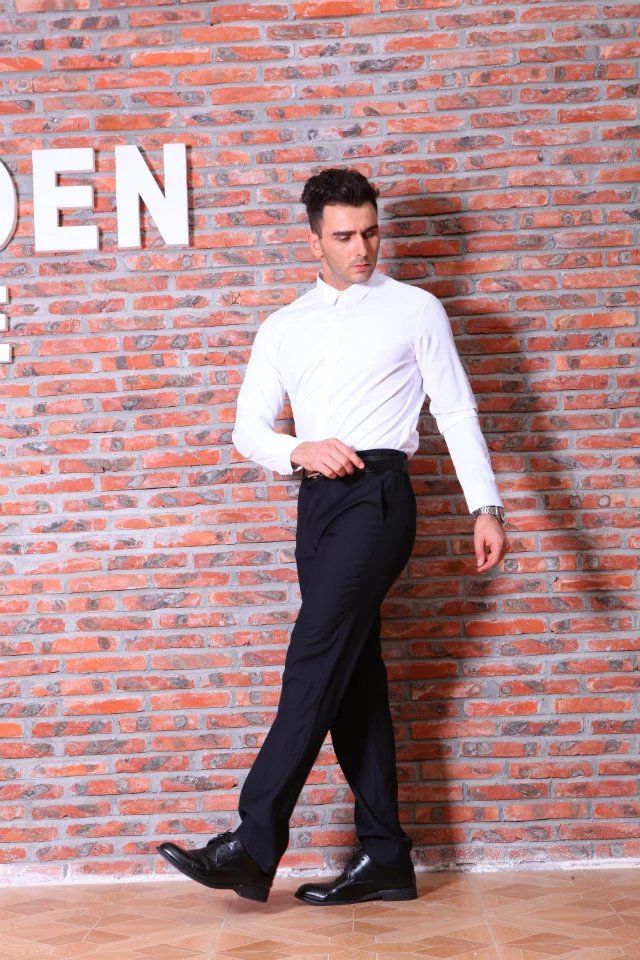 男衬衫大斜纹长袖4801(A7C4)