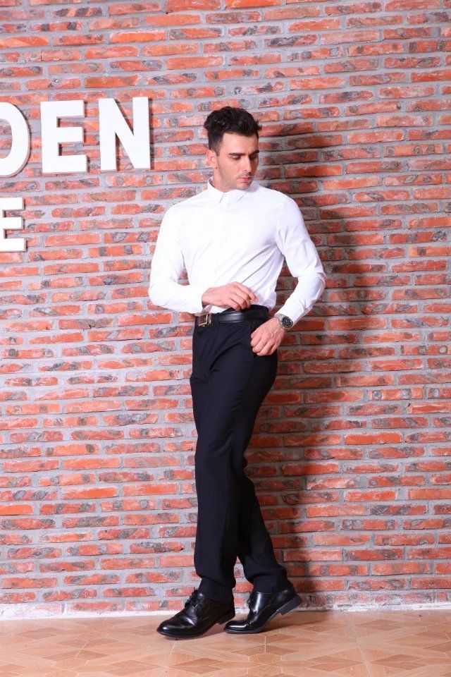 男衬衫大斜纹长袖4801(A7C4)