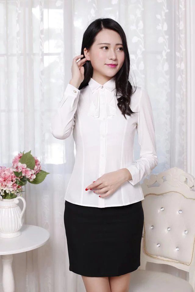 女款长袖衬衫889(7D26)