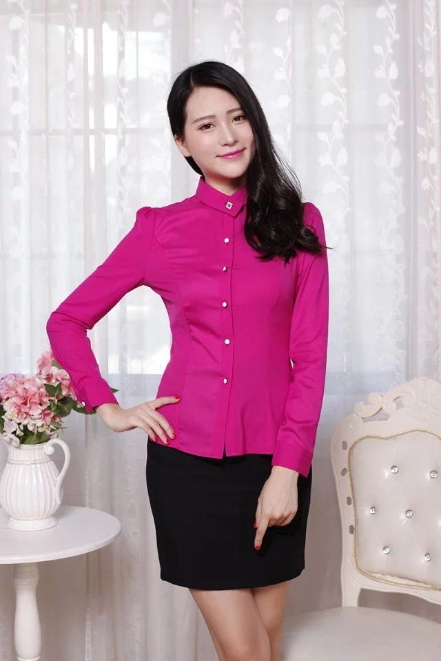 女款衬衫888长袖(DD18)