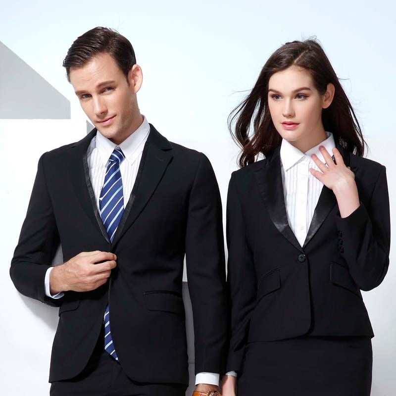 西装男女同款 黑色8109深蓝色8108 码数：S-4XL(5CC6)