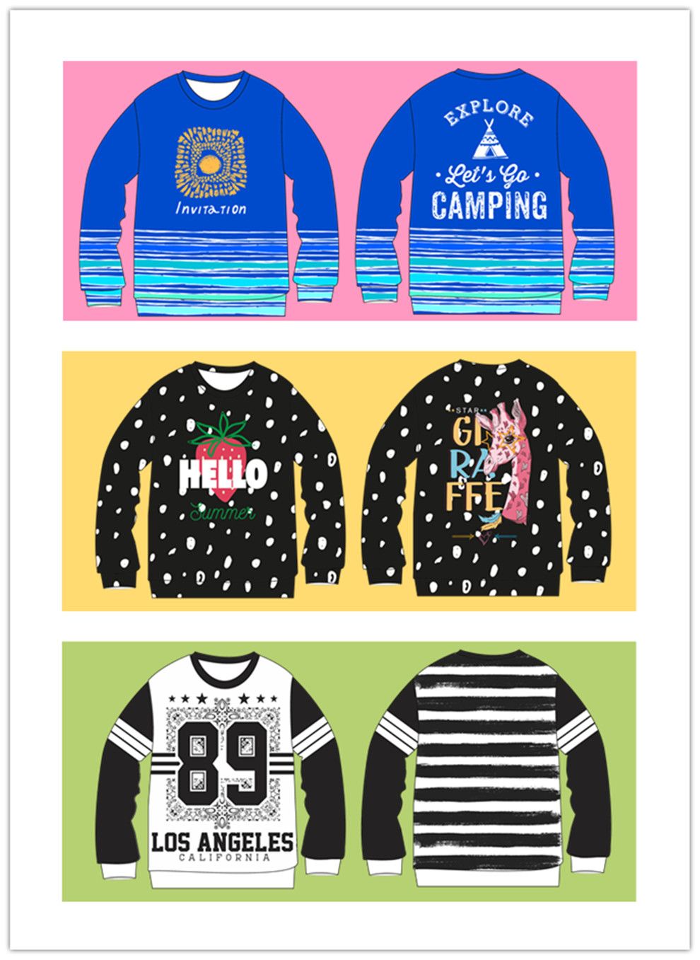 全身印长袖（模板）