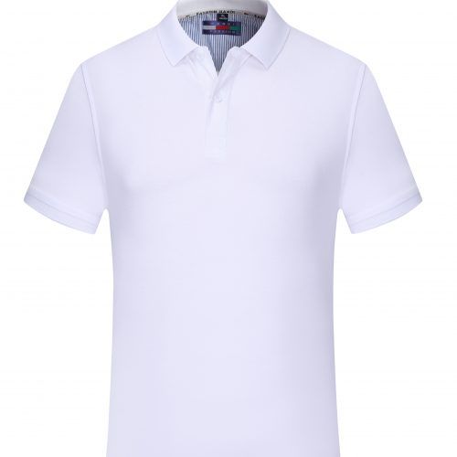 高端纯色polo系列（HD系列9018款，纽扣衣服同色）