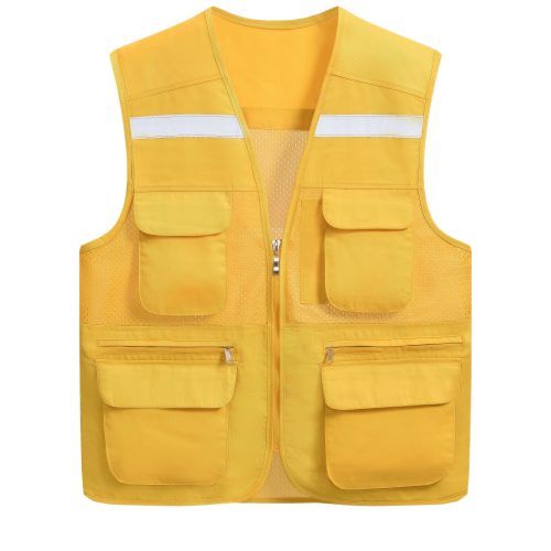 网布多兜反光马甲