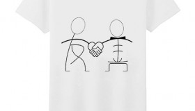 一款关于描述友情的个性文化衫