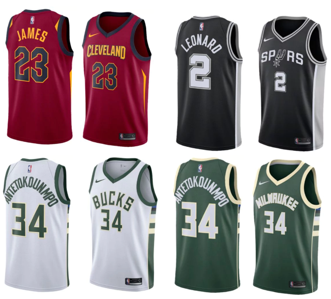 NBA球衣销售（支持来图定制）
